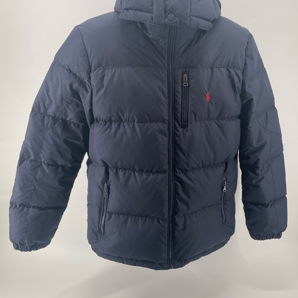 Polo by Ralph Lauren Navy Blue Boys Puffer Jacket NWT - Picture 4 of 9